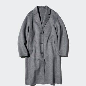 UNIQLO Double Face Chester Long Coat